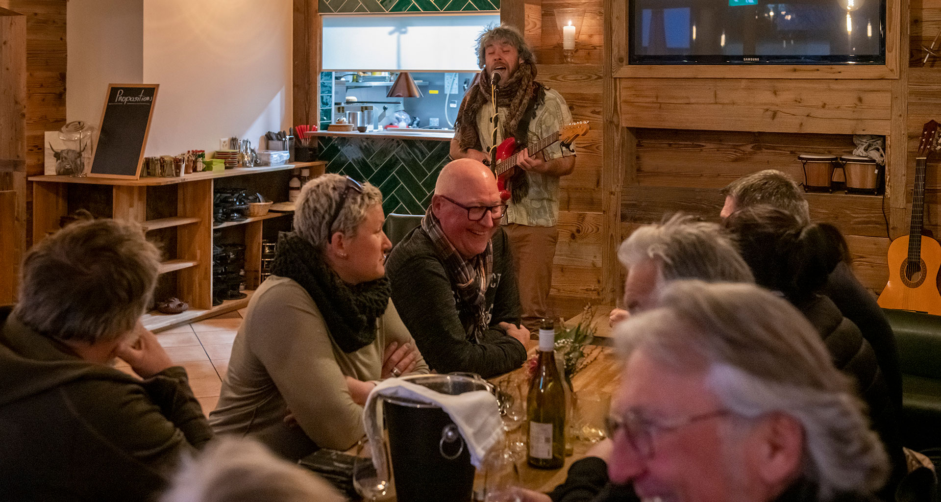 Une soirée festive au Papill'on